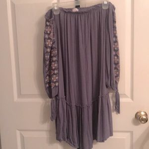 Off Shoulder Peasant Dress